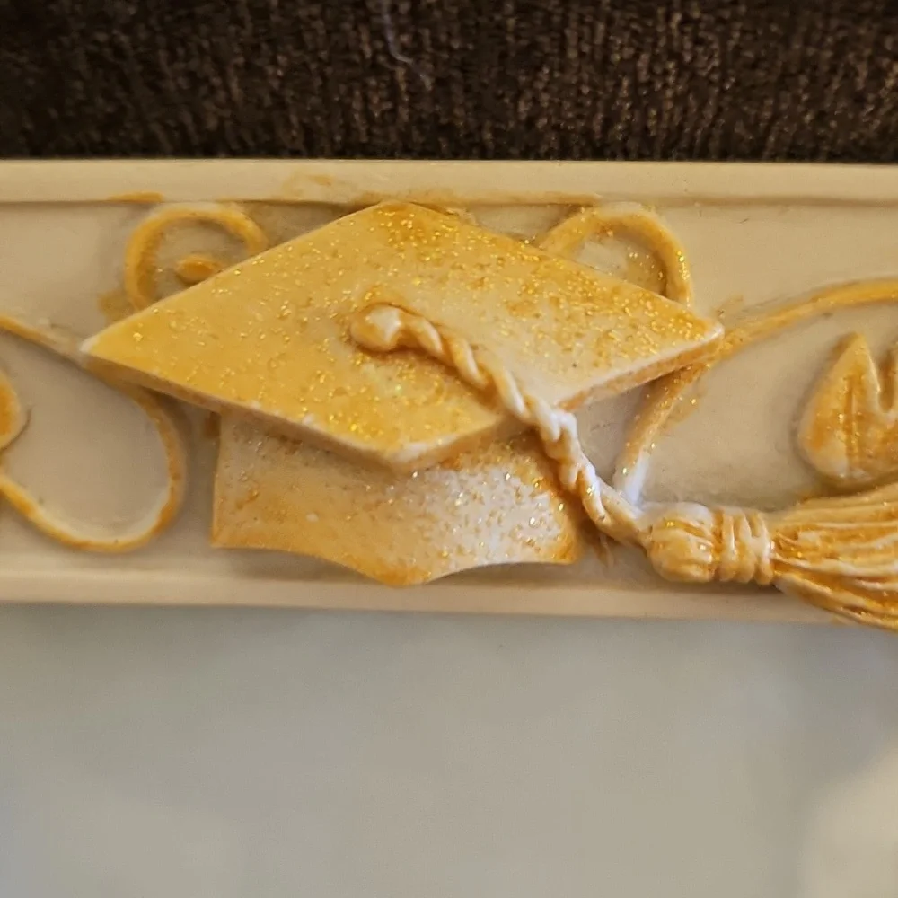 Young's Decorative Gold and Cream Photo Frame